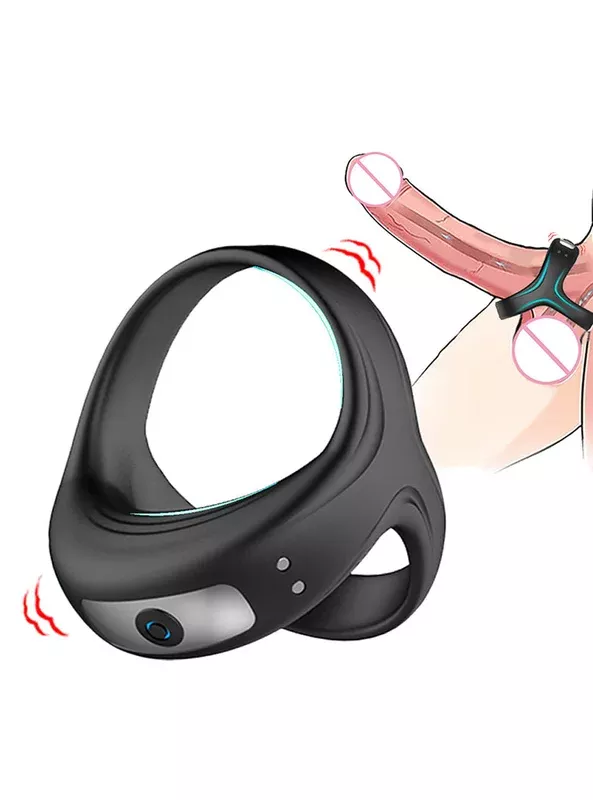 10-frequency-vibration-delay-ejaculation-penis-ring-waterproof 10 Frequency Vibration Delay Ejaculation Penis Ring Waterproof