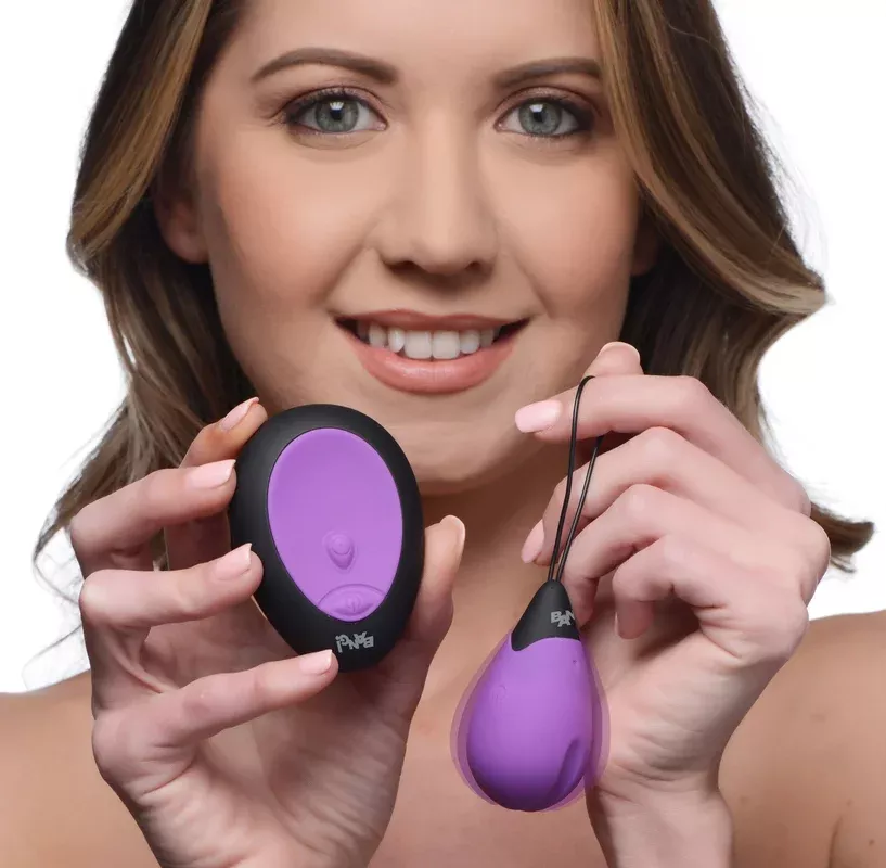 10x-silicone-vibrating-egg-purple 10X Silicone Vibrating Egg – Purple