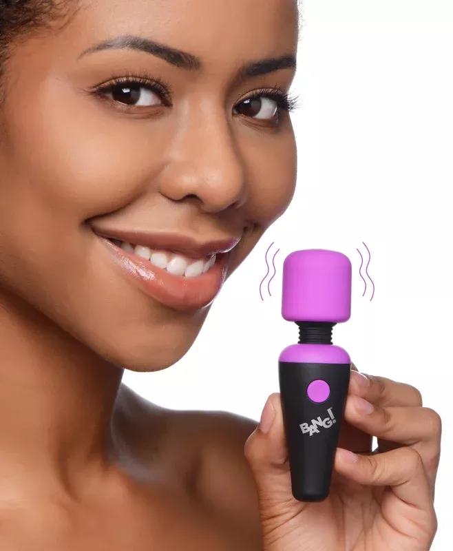 10x-ultra-powerful-silicone-mini-wand-purple 10X Ultra Powerful Silicone Mini Wand – Purple