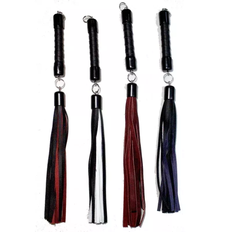 15-deluxe-leather-swivel-flogger 15″ Deluxe Leather Swivel Flogger