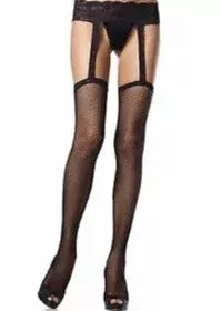 1656-fishnet-garterbelt-stocking 1656 Fishnet Garterbelt Stocking