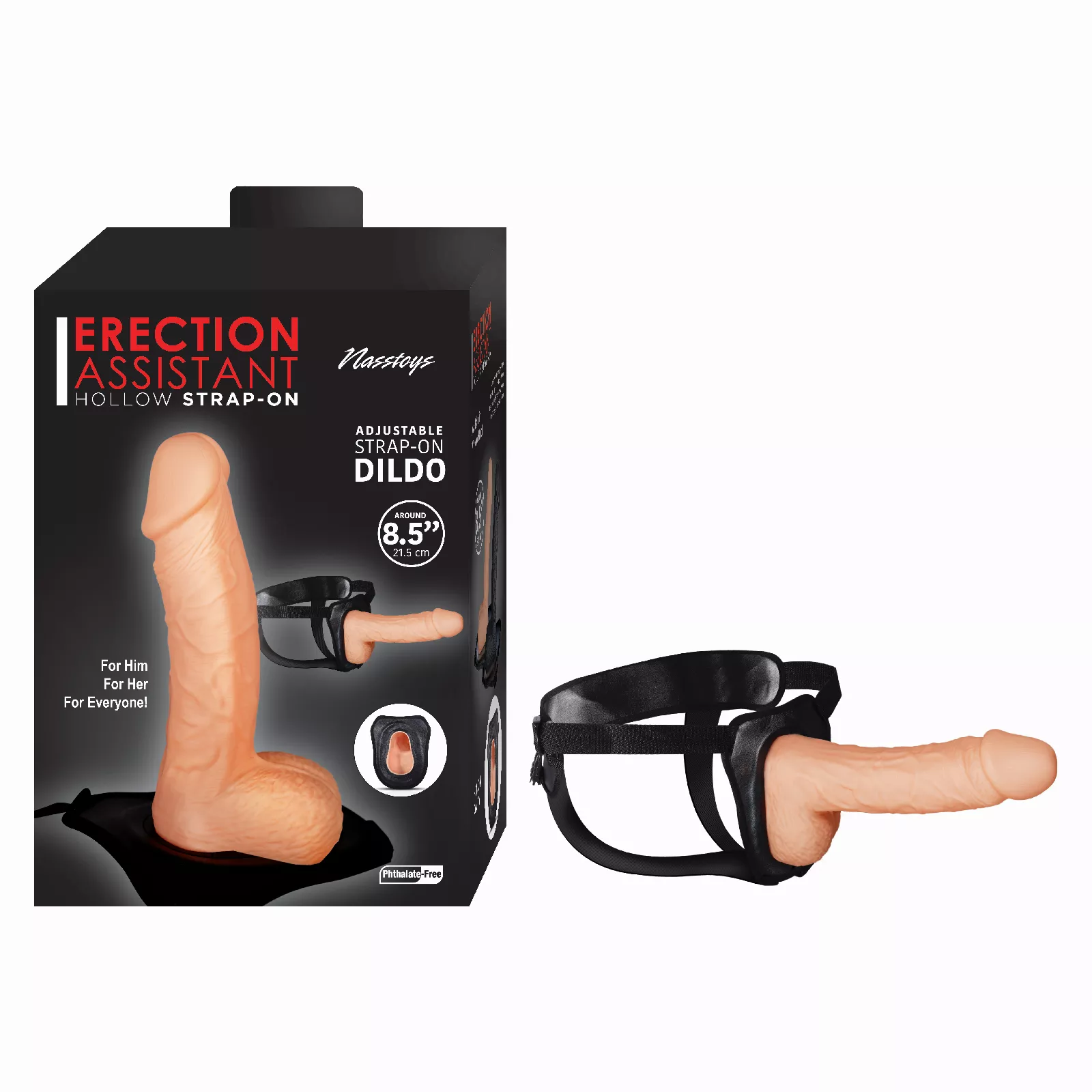 nasstoys-erection-assistant-8-5-hollow-strap-on-light-flesh Nasstoys – Erection Assistant 8.5″ Hollow Strap-On (Light Flesh)
