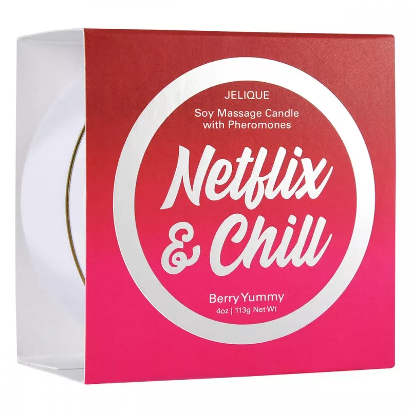 ‘Netflix and Chill’ Vegan Pheromone Massage Candle