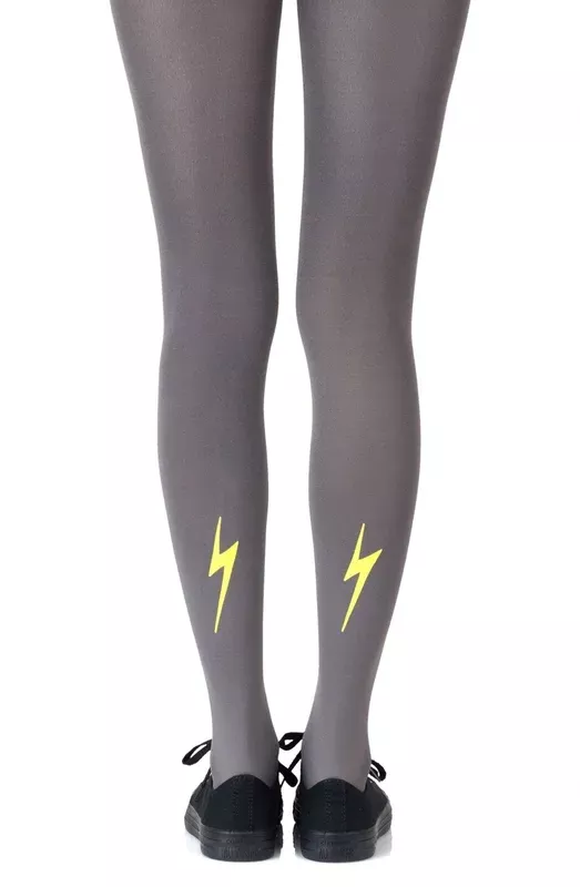 zohara-electric-feel-yellow-print-tights Zohara “Electric Feel” Yellow Print Tights