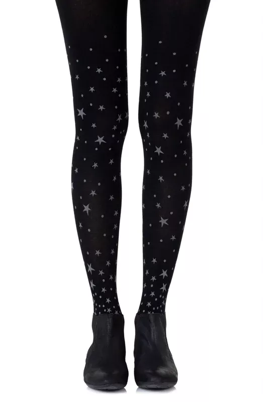zohara-hollywood-boulevard-black-tights Zohara “Hollywood Boulevard” Black Tights