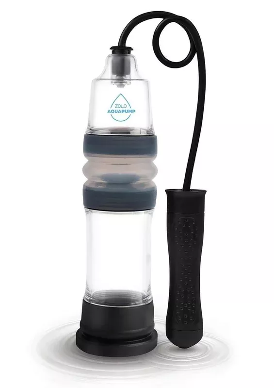 zolo-aquapump-auto-pro-silicone-penis-pump-black-blue Zolo Aquapump Auto Pro Silicone Penis Pump – Black/Blue