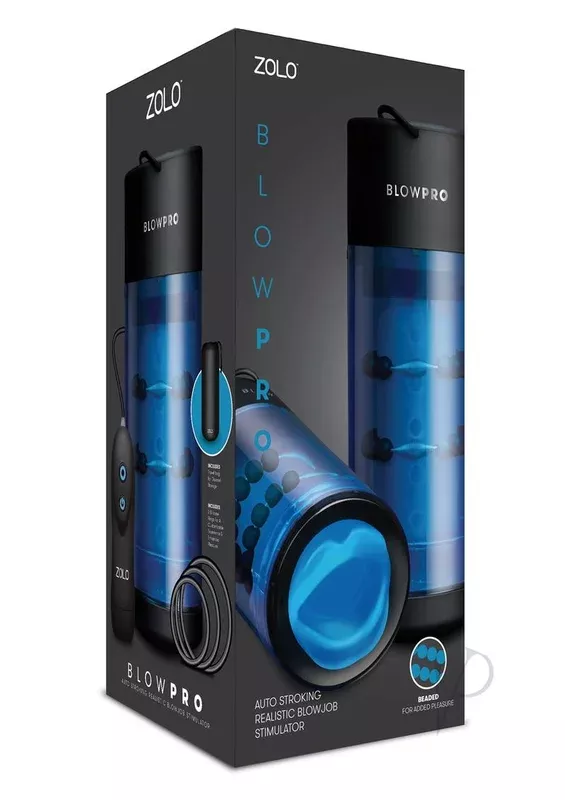 zolo-blowpro-vibrating-simulator-masturbator-with-bullet-wired-remote-control-bl ZOLO Blowpro Vibrating Simulator Masturbator with Bullet and Wired Remote Control – Blue/Black