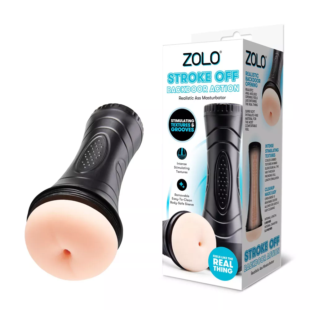 zolo-stroke-off-backdoor-action-realistic-ass-masturbator-light-flesh-black Zolo – Stroke Off Backdoor Action Realistic Ass Masturbator (Light Flesh/Black)