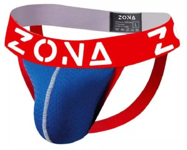 ZONA Blue Rush Jockstrap Small