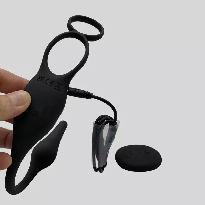 Zoppy | 3 in 1 Prostate Massager Butt Plug with Double Ring
